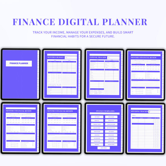 Budget Tracker – Digital & Printable Expense Organizer
